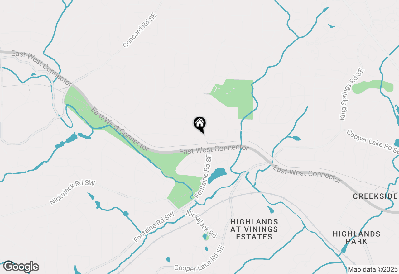 Map of 455 Cooper Woods Court Se, Smyrna, GA 30082