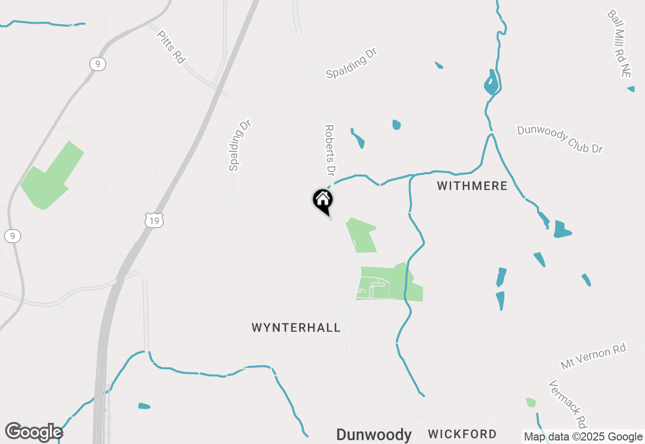 Map of 1208 Dunbrooke Lane, Atlanta, GA 30338
