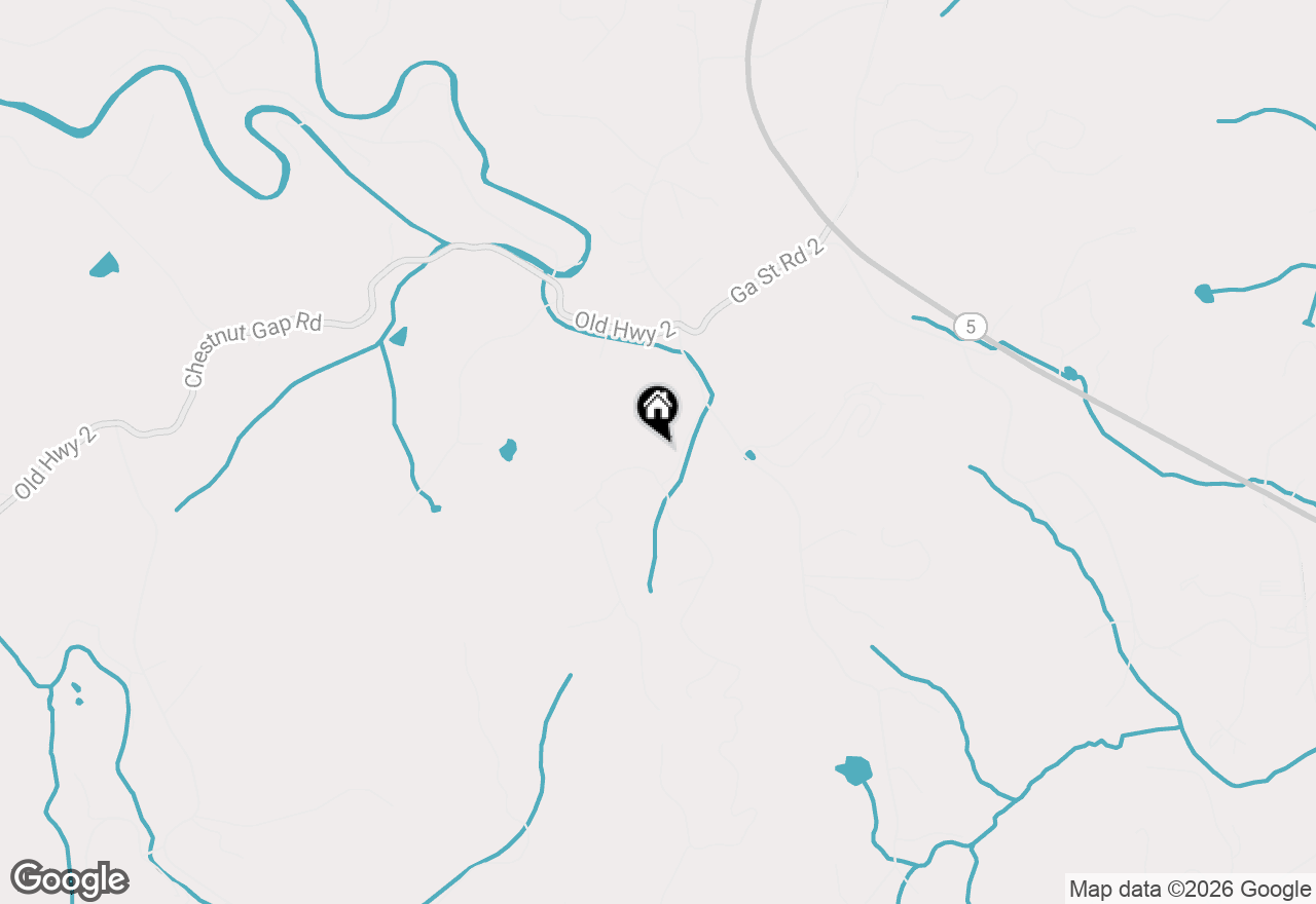 Map of 1264 Sunrock Mountain Road, Blue Ridge, GA 30513