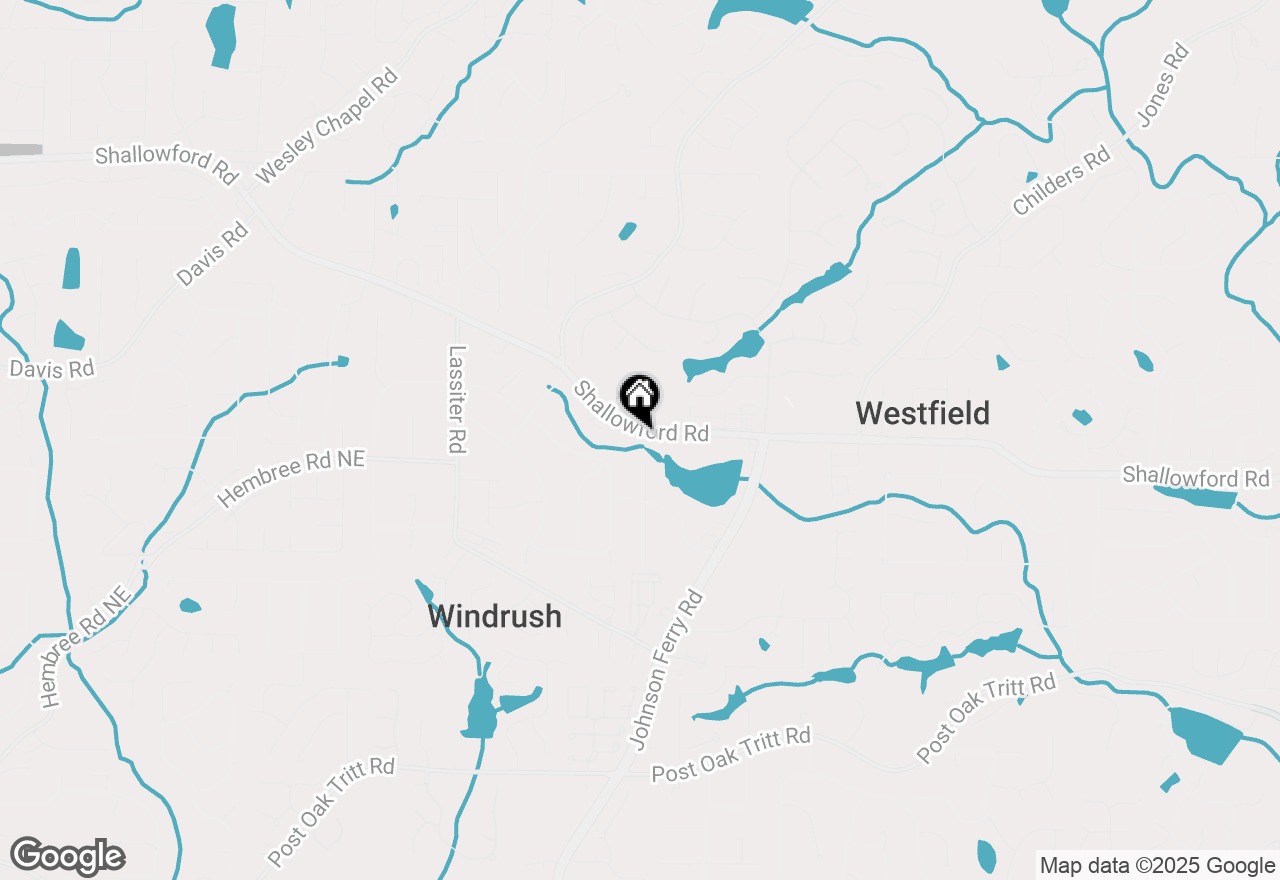 Map of 4176 Shallowford Road, Marietta, GA 30062
