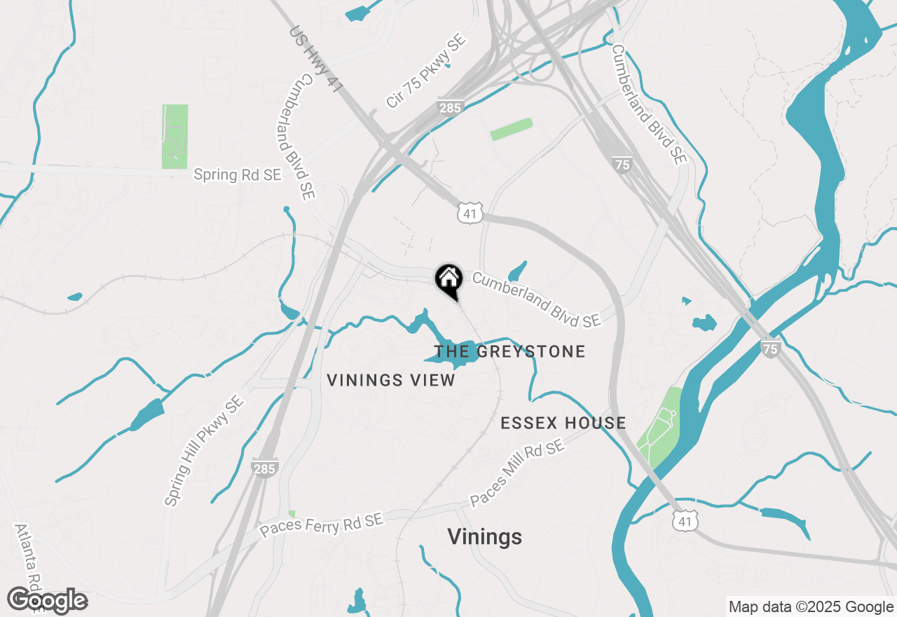Map of 3626 Stonewall Court Se, Atlanta, GA 30339