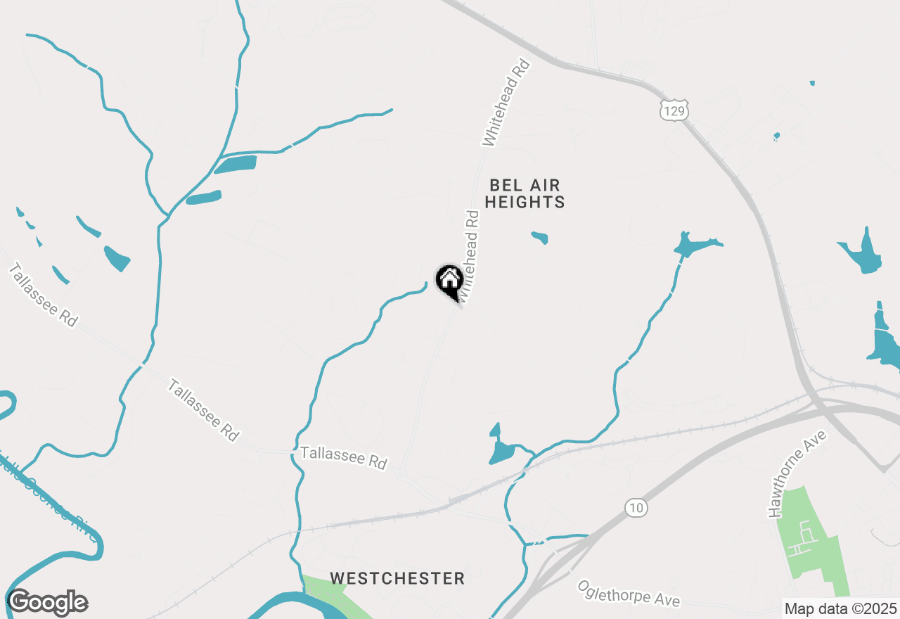 Map of 584 Edgewood Drive, Athens, GA 30606