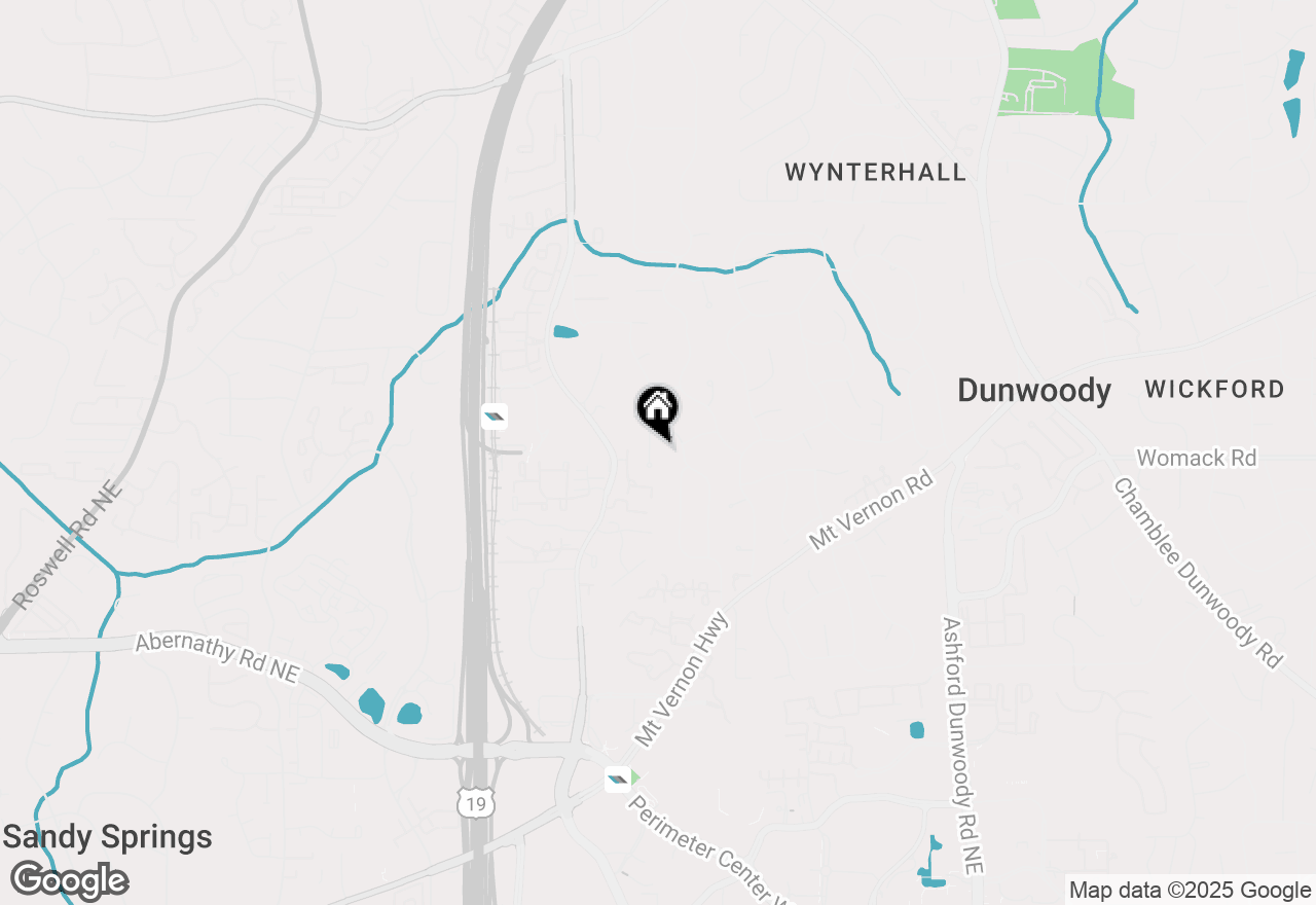 Map of 6915 Hunters Knoll, Sandy Springs, GA 30328