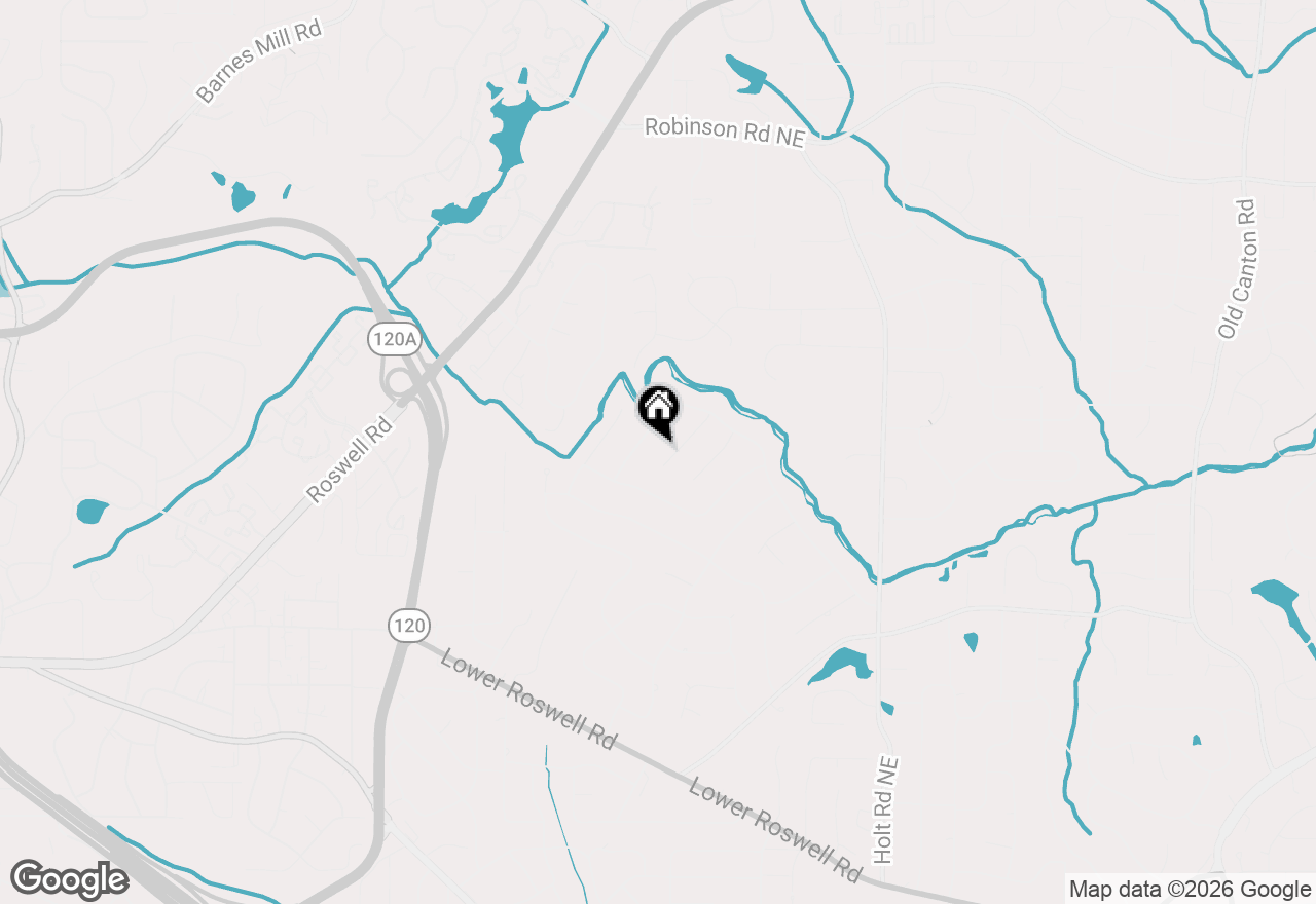 Map of 360 Clear Spring Court, Marietta, GA 30068