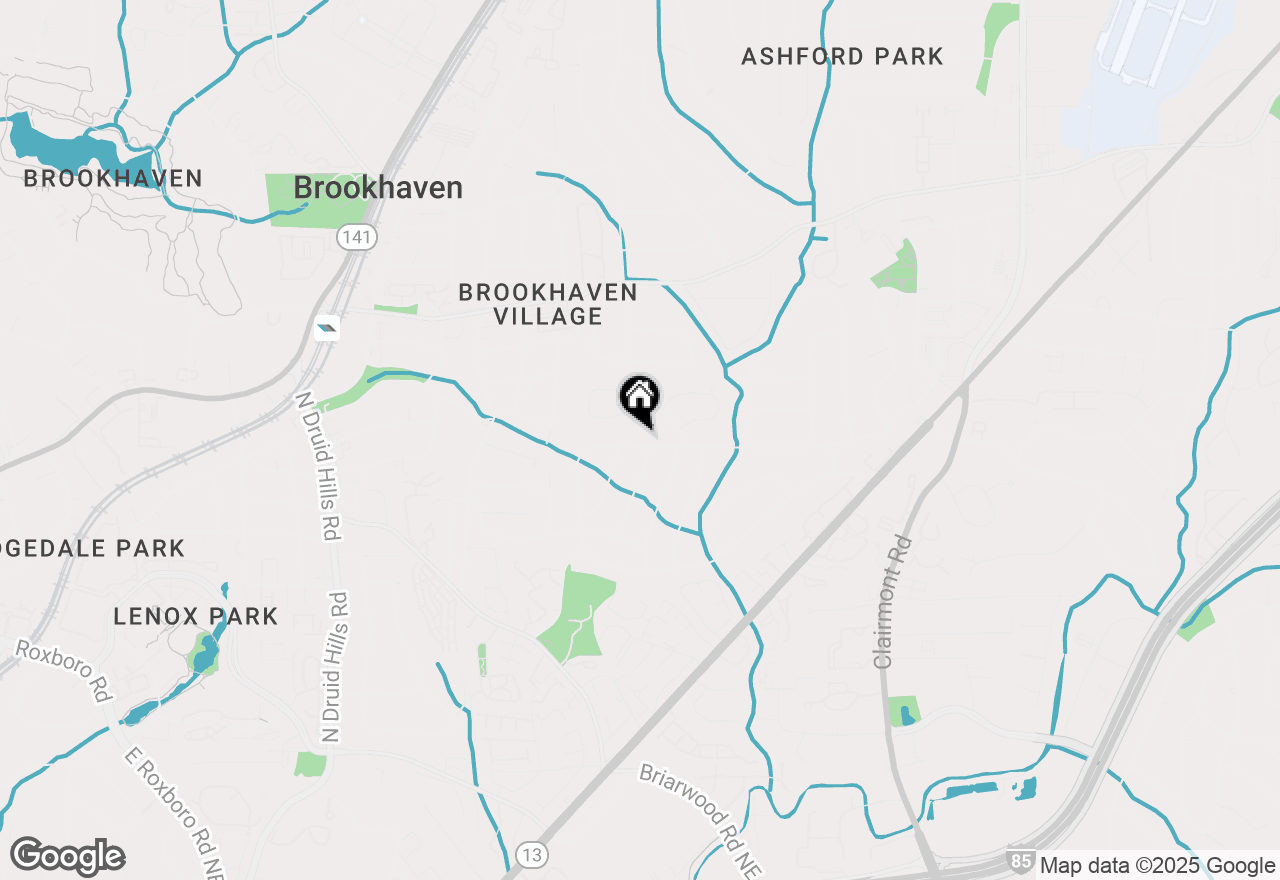 Map of 2460 Drew Valley Road Ne, Brookhaven, GA 30319