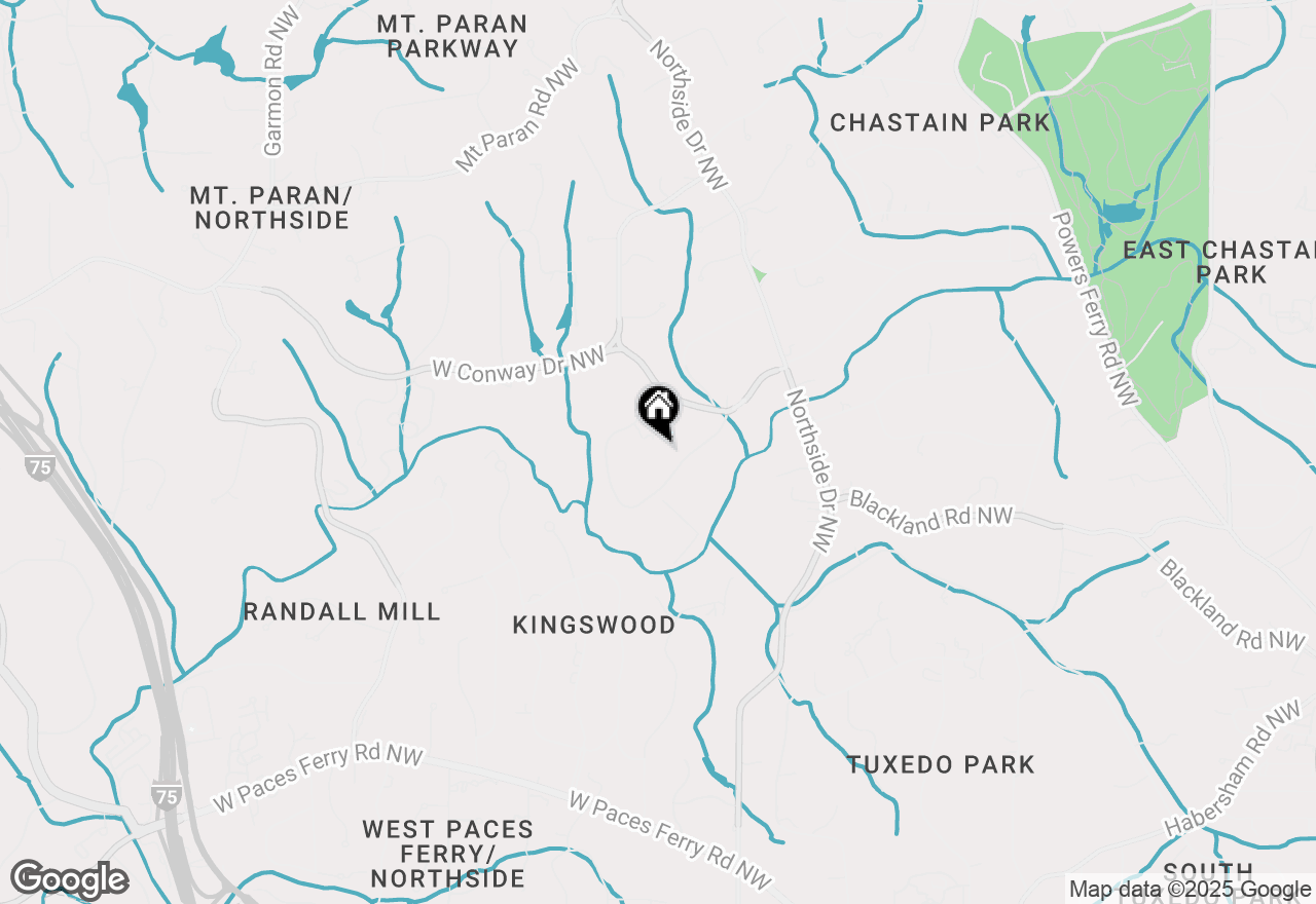 Map of 631 Fairfield Road Nw, Atlanta, GA 30327