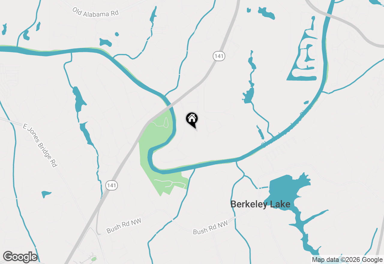 Map of 165 High Bluff Court, Johns Creek, GA 30097