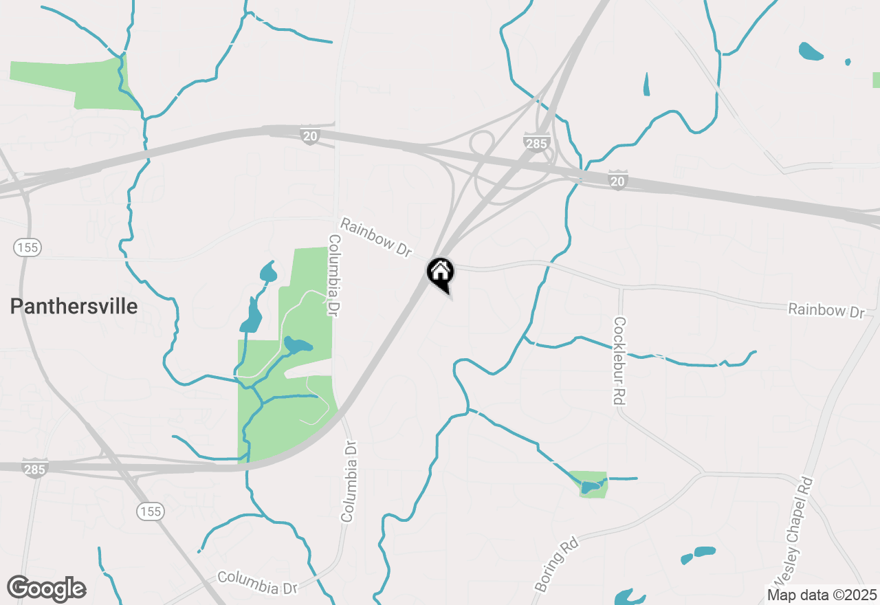 Map of 2713 Knollview Drive, Decatur, GA 30034