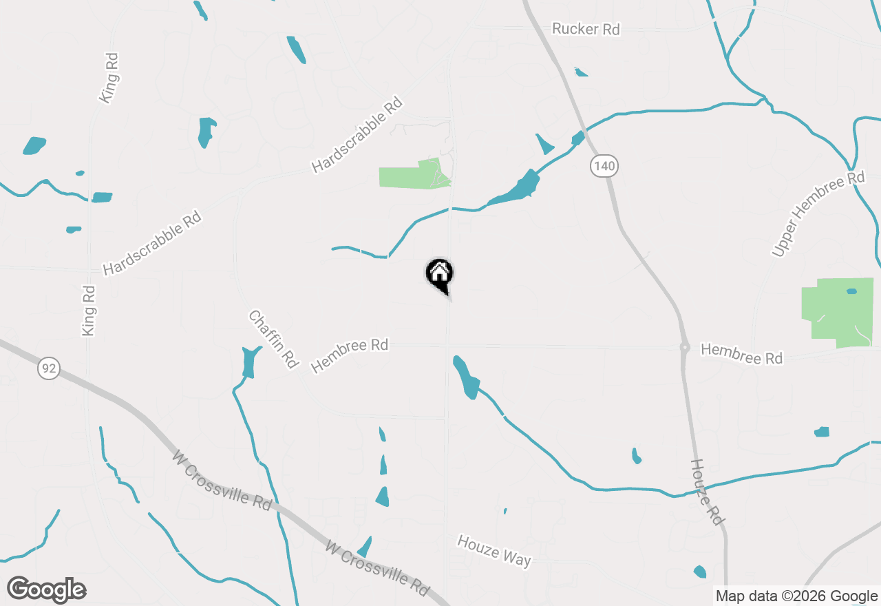 Map of 560 Saddle Crest Drive, Roswell, GA 30075