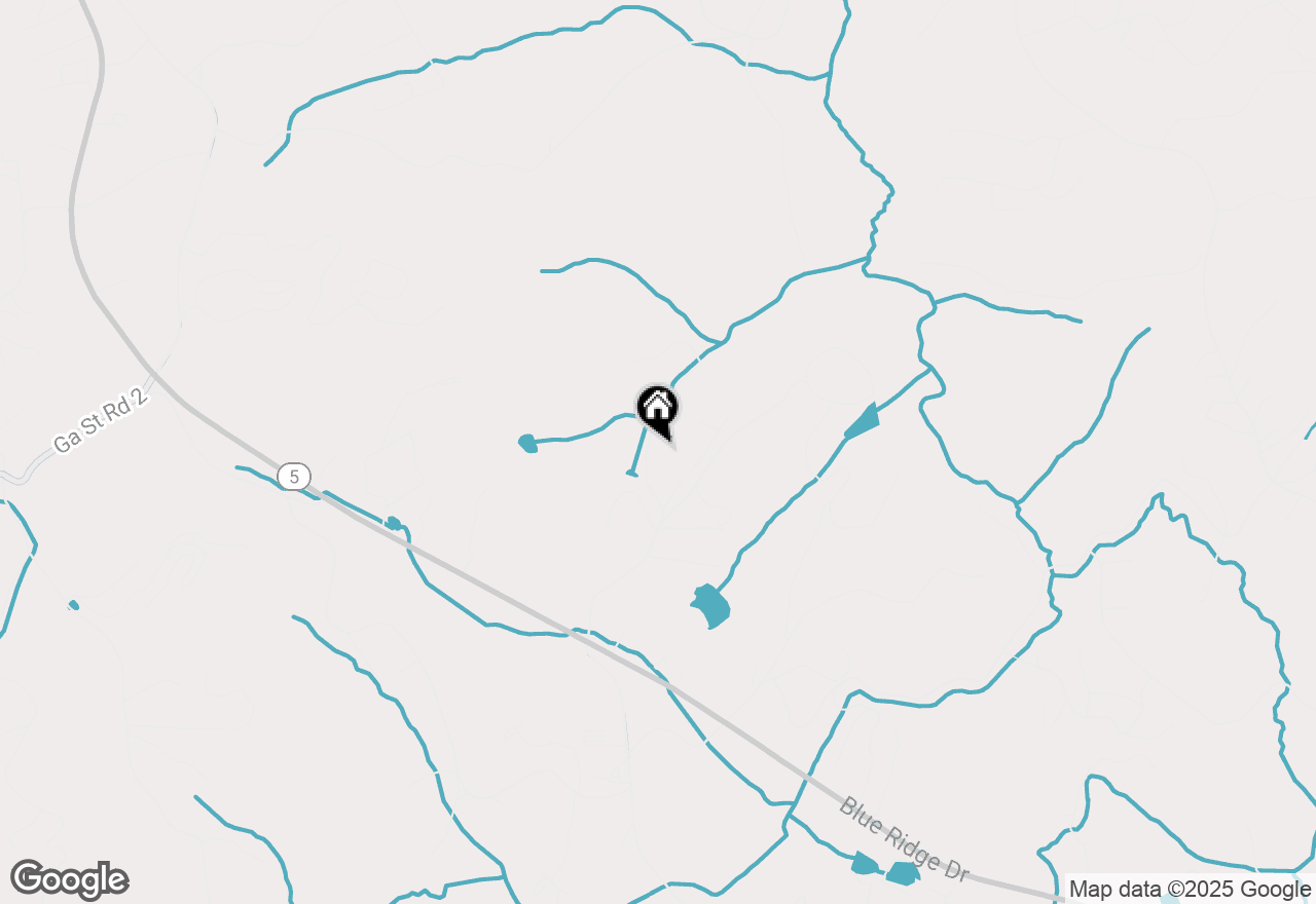 Map of 176 Meadow Creek Way, Blue Ridge, GA 30513