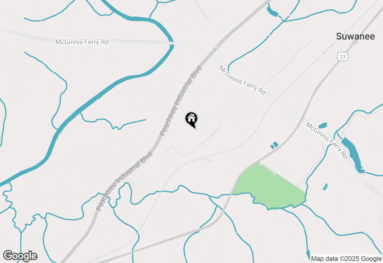 Map of 1286 Park Pass Way, Suwanee, GA 30024