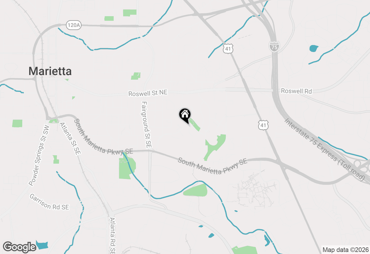 Map of 229 Victory Drive Se #227 & 229, Marietta, GA 30060