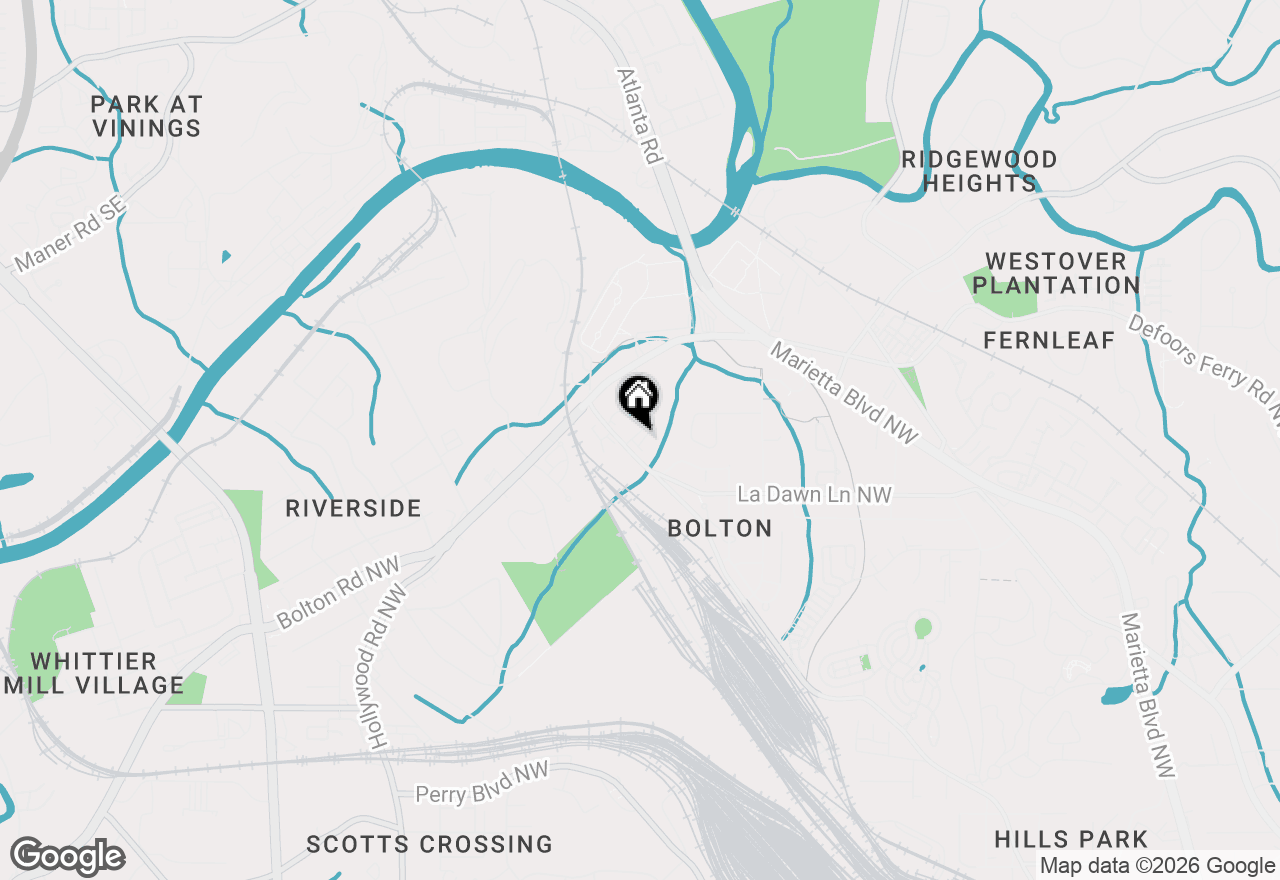 Map of 2202 Carlton Court, Atlanta, GA 30318