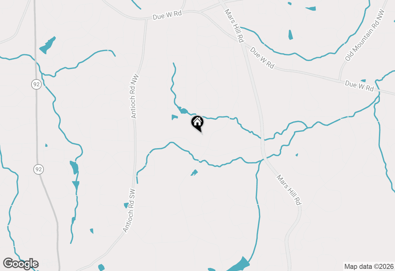 Map of 163 Gold Leaf Trail, Powder Springs, GA 30127