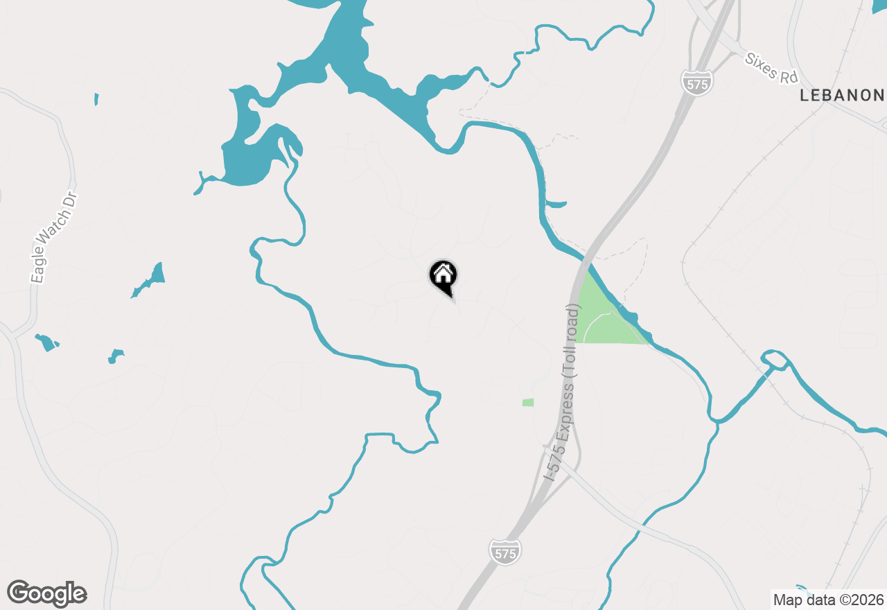 Map of 703 Waveland Drive, Woodstock, GA 30189
