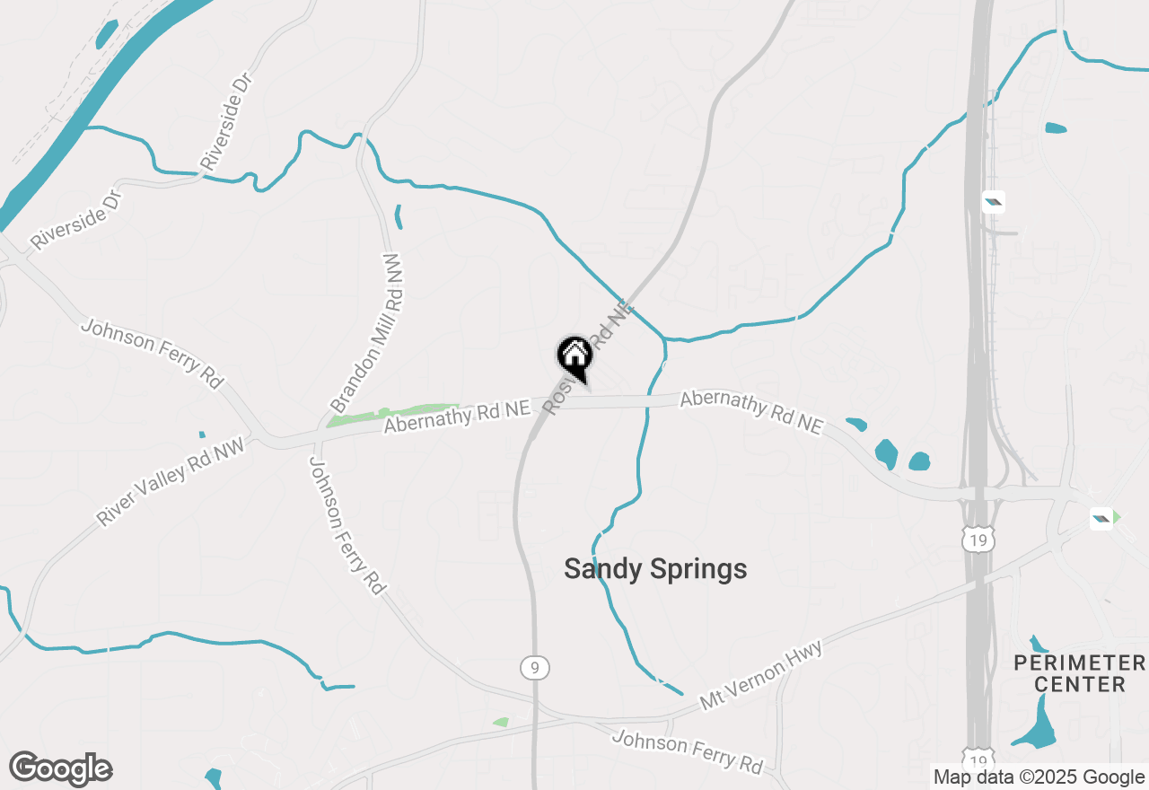 Map of 305 Alderwood Lane, Sandy Springs, GA 30328