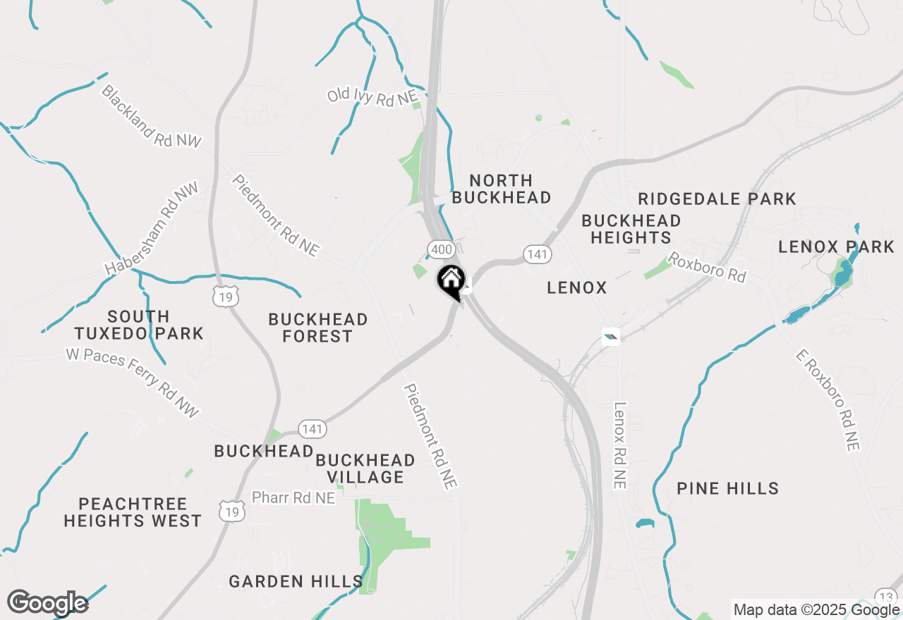 Map of 3338 Peachtree Road #1602, Atlanta, GA 30326