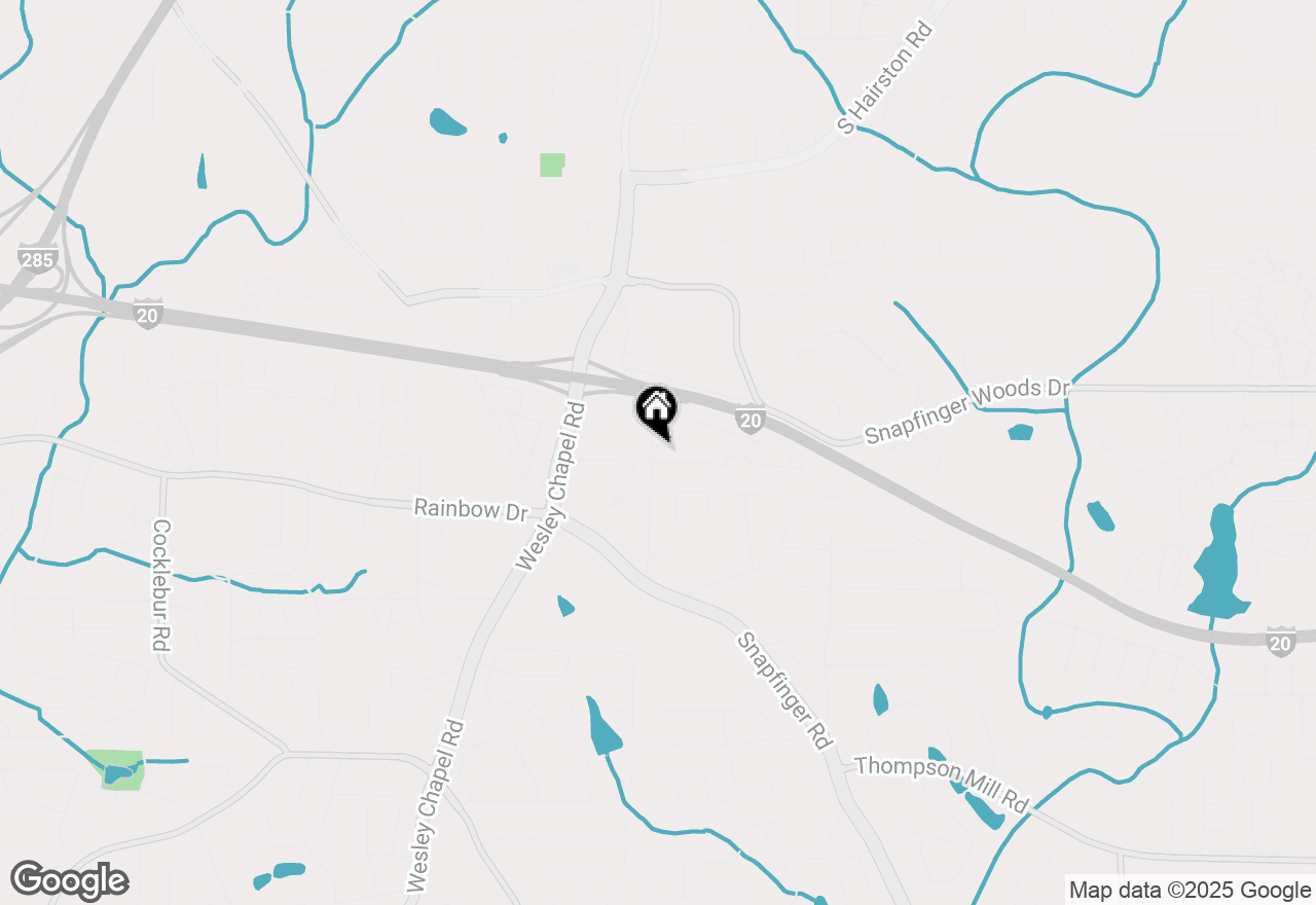 Map of 4277 Arcadia Drive, Decatur, GA 30034