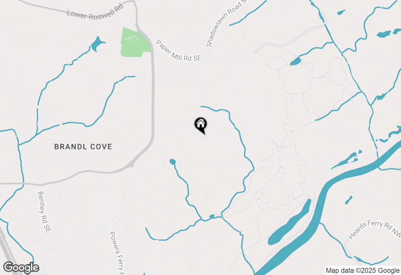 Map of 793 Old Paper Mill Drive Se, Marietta, GA 30067