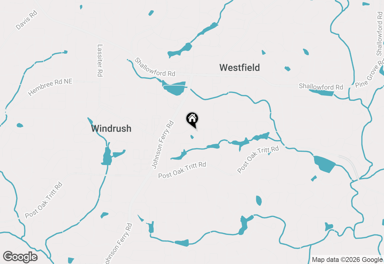 Map of 3009 Byrons Pond Drive Ne, Marietta, GA 30062