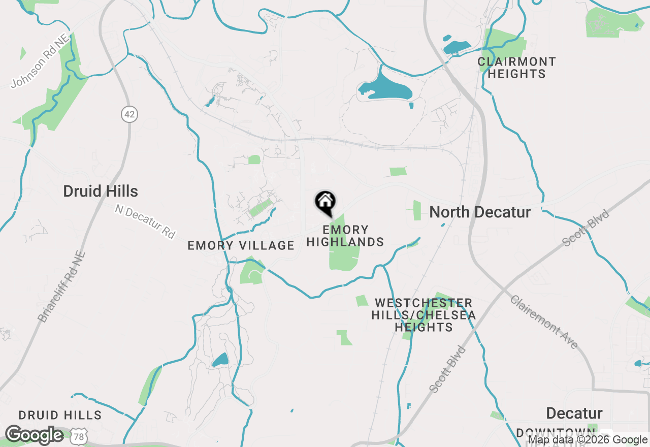 Map of 1911 N North Decatur Road #2, Atlanta, GA 30307