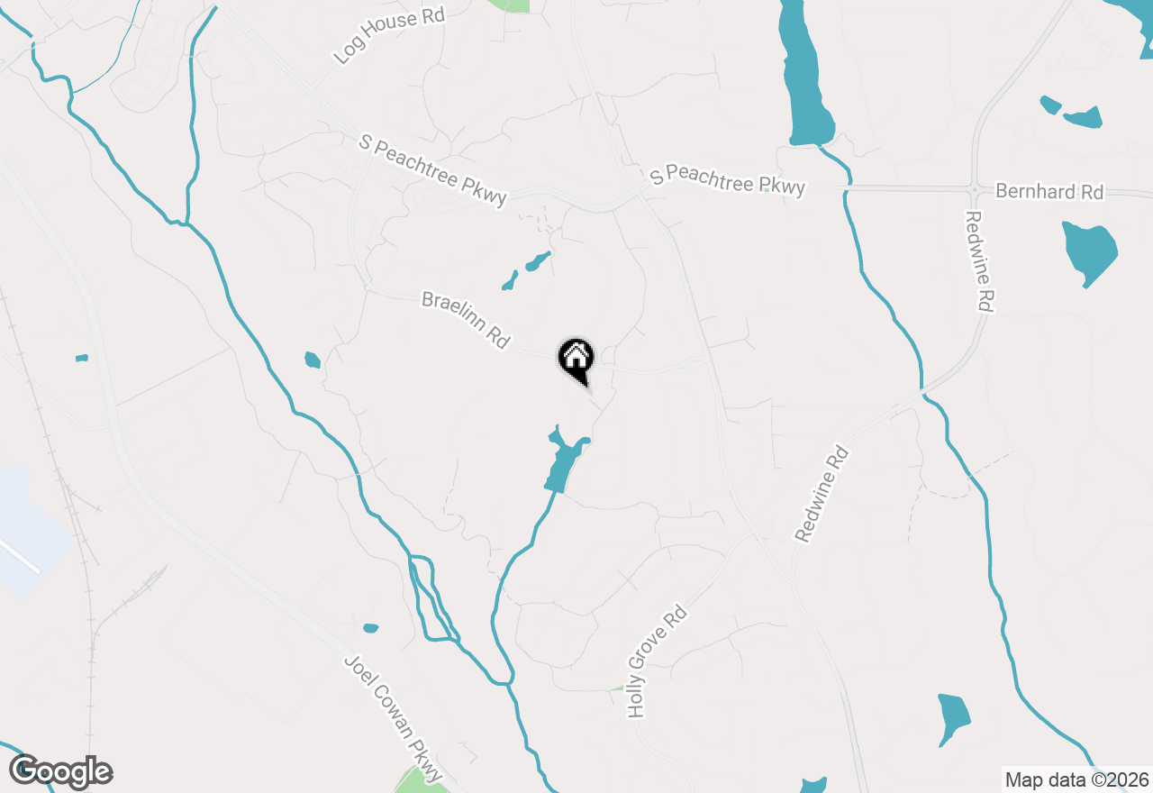 Map of 1009 Pleasance Grove, Peachtree City, GA 30269