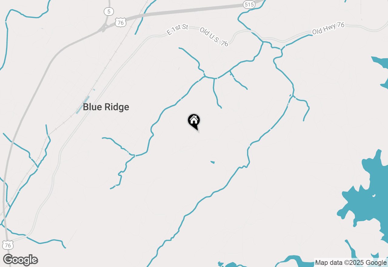 Map of 392 Eagles Nest Mountain Road, Blue Ridge, GA 30513