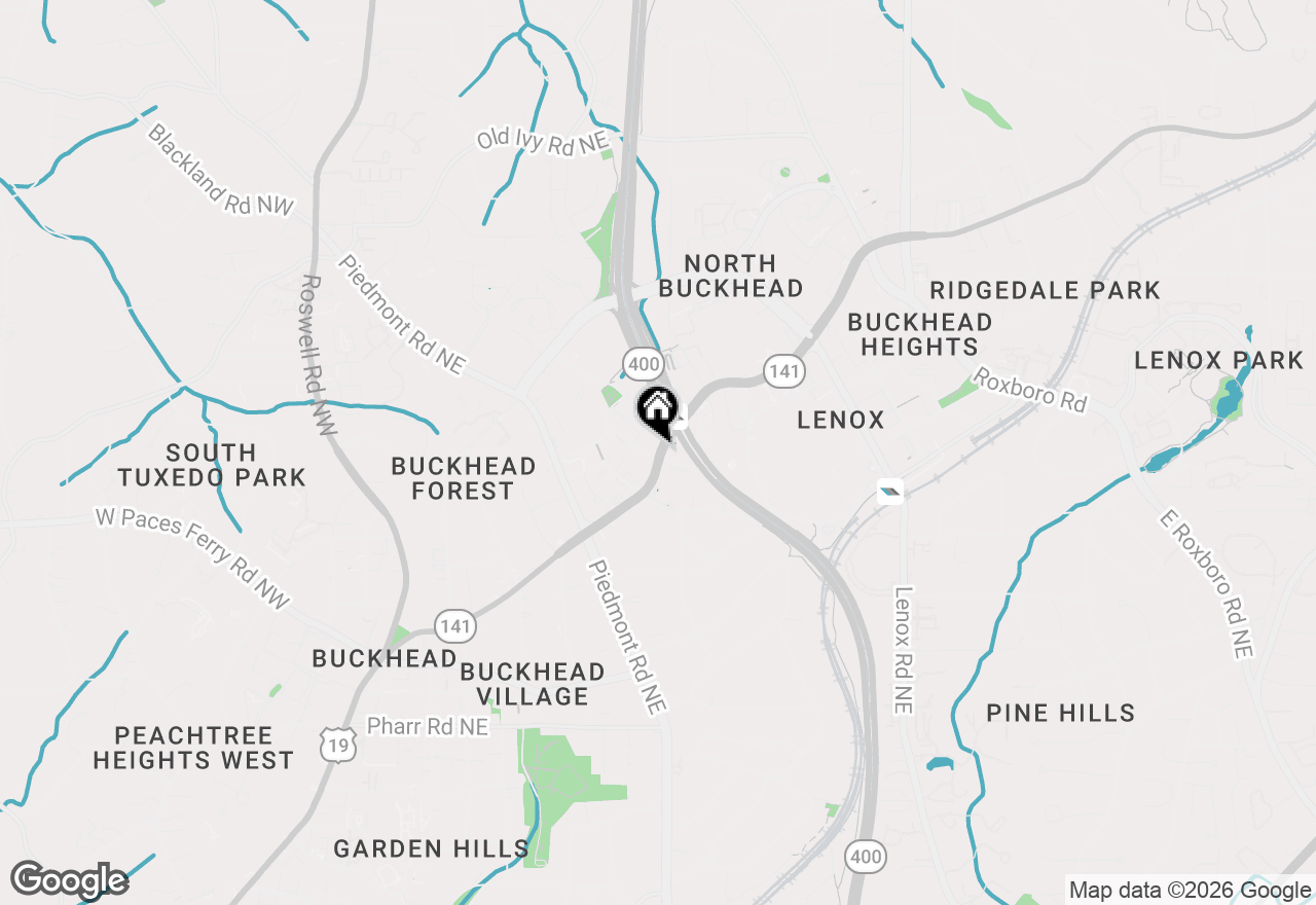 Map of 3338 Peachtree Road #403, Atlanta, GA 30326