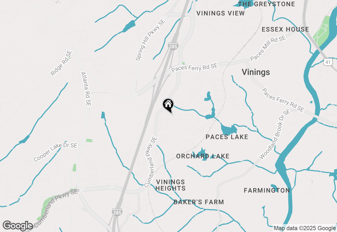 Map of 2673 Caruso Way, Atlanta, GA 30339