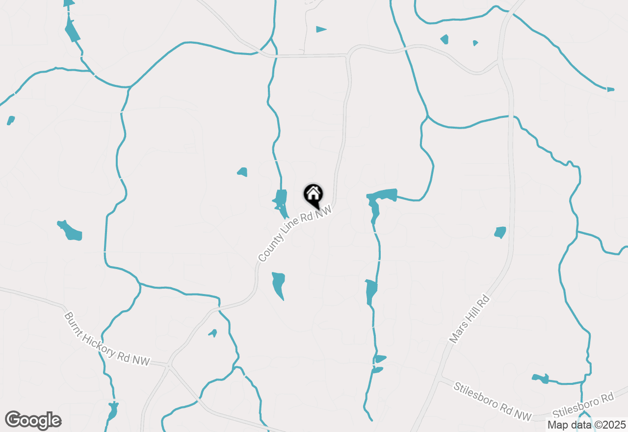 Map of 2259 County Line Road, Acworth, GA 30101