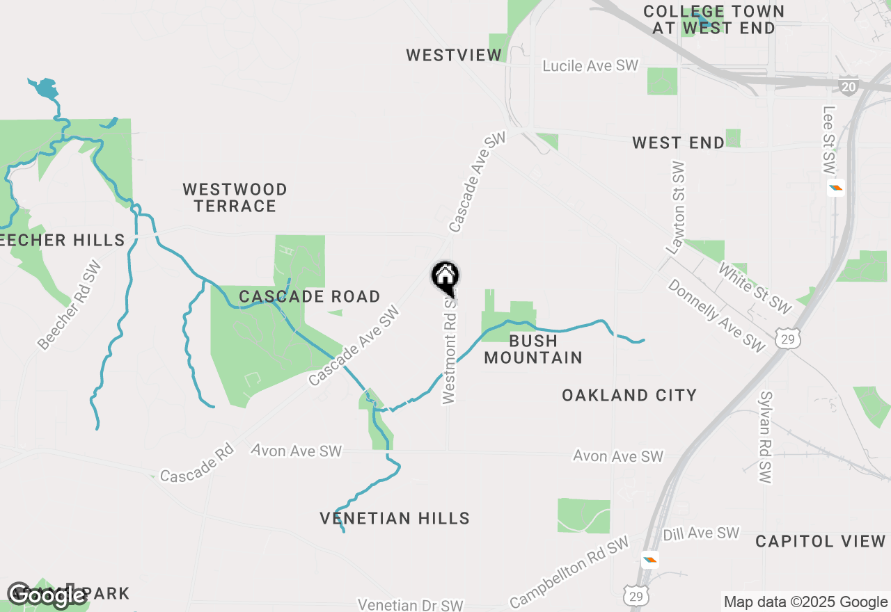 Map of 927 Westmont Road Sw, Atlanta, GA 30311
