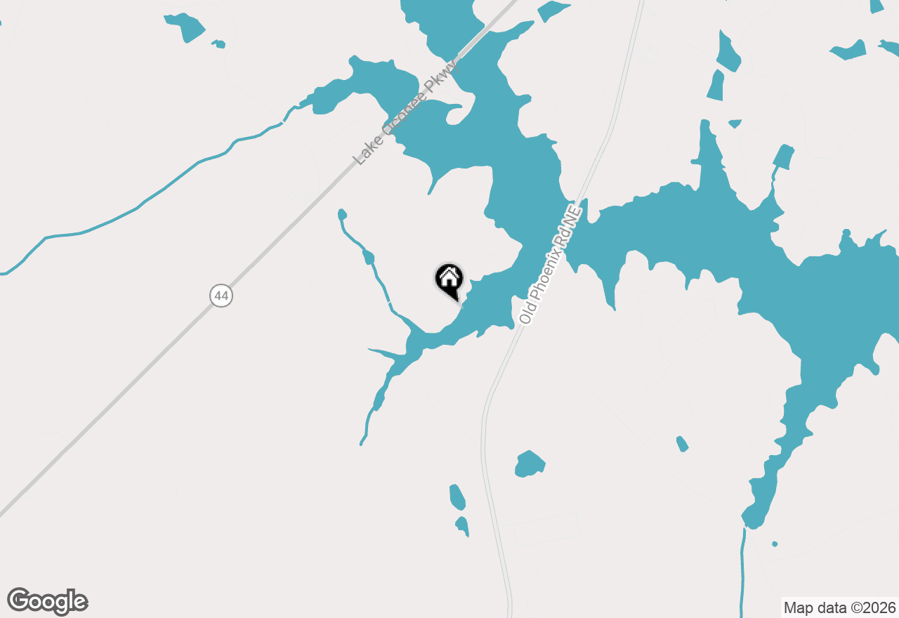 Map of 254 Loch Way, Eatonton, GA 31024