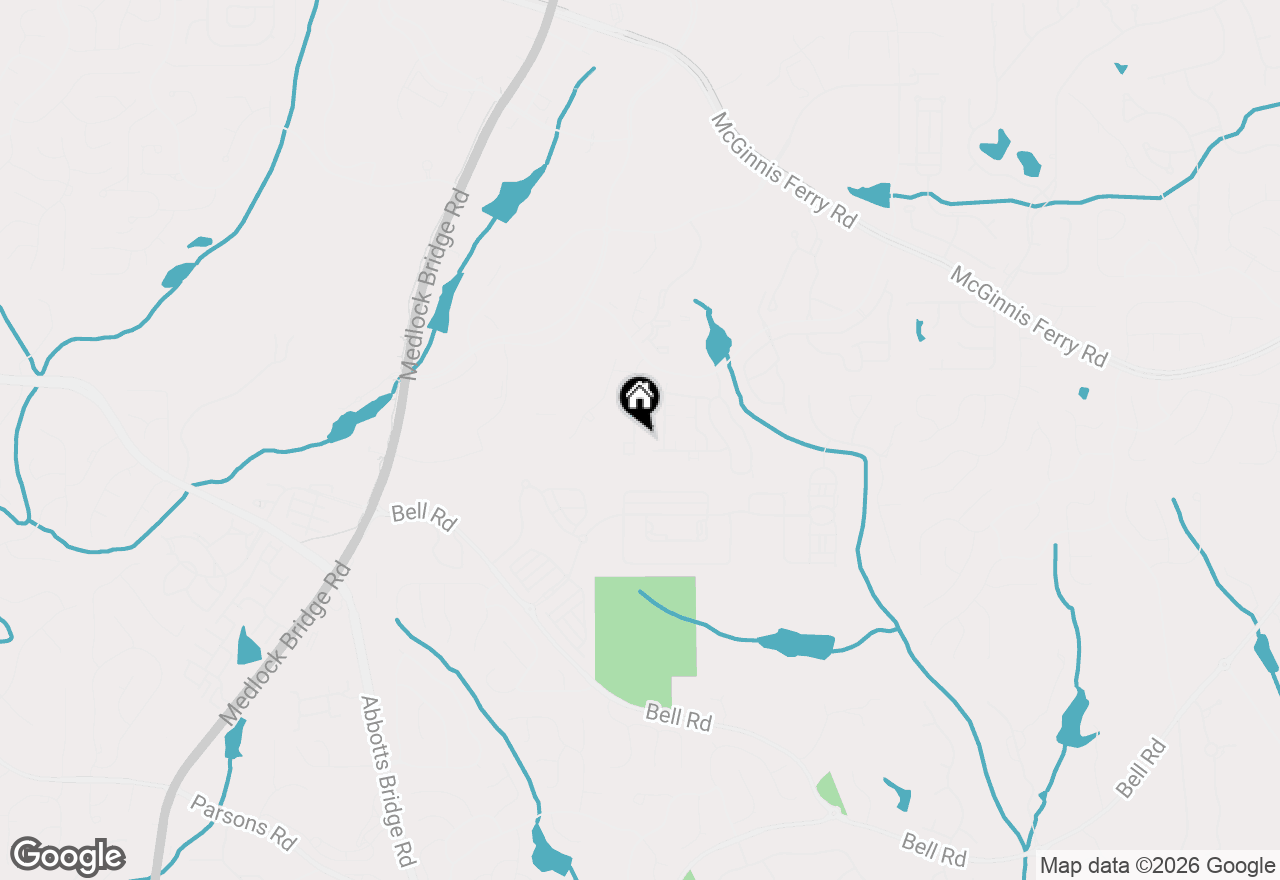 Map of 11395 Easthaven Pl, Johns Creek, GA 30097