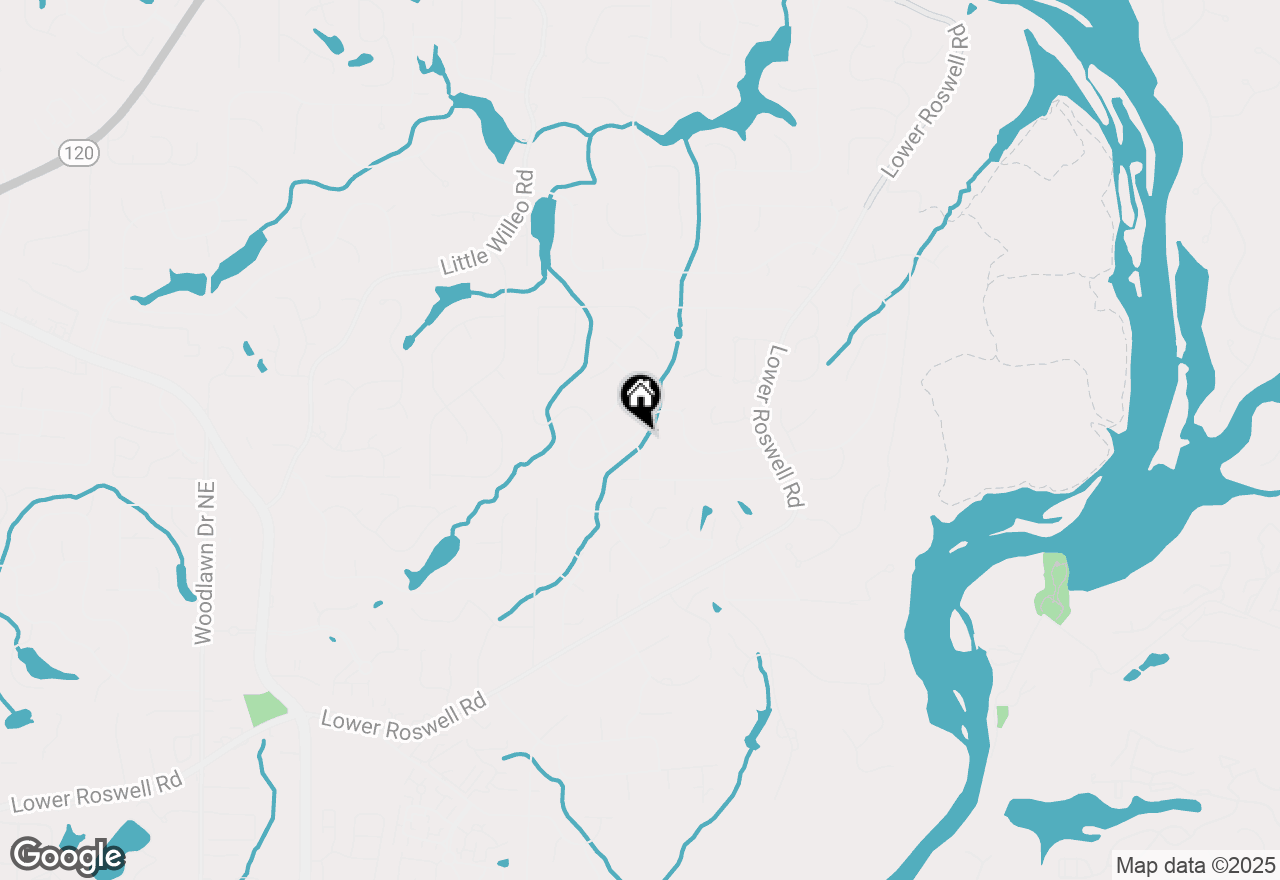 Map of 5270 Forest Brook Parkway, Marietta, GA 30068