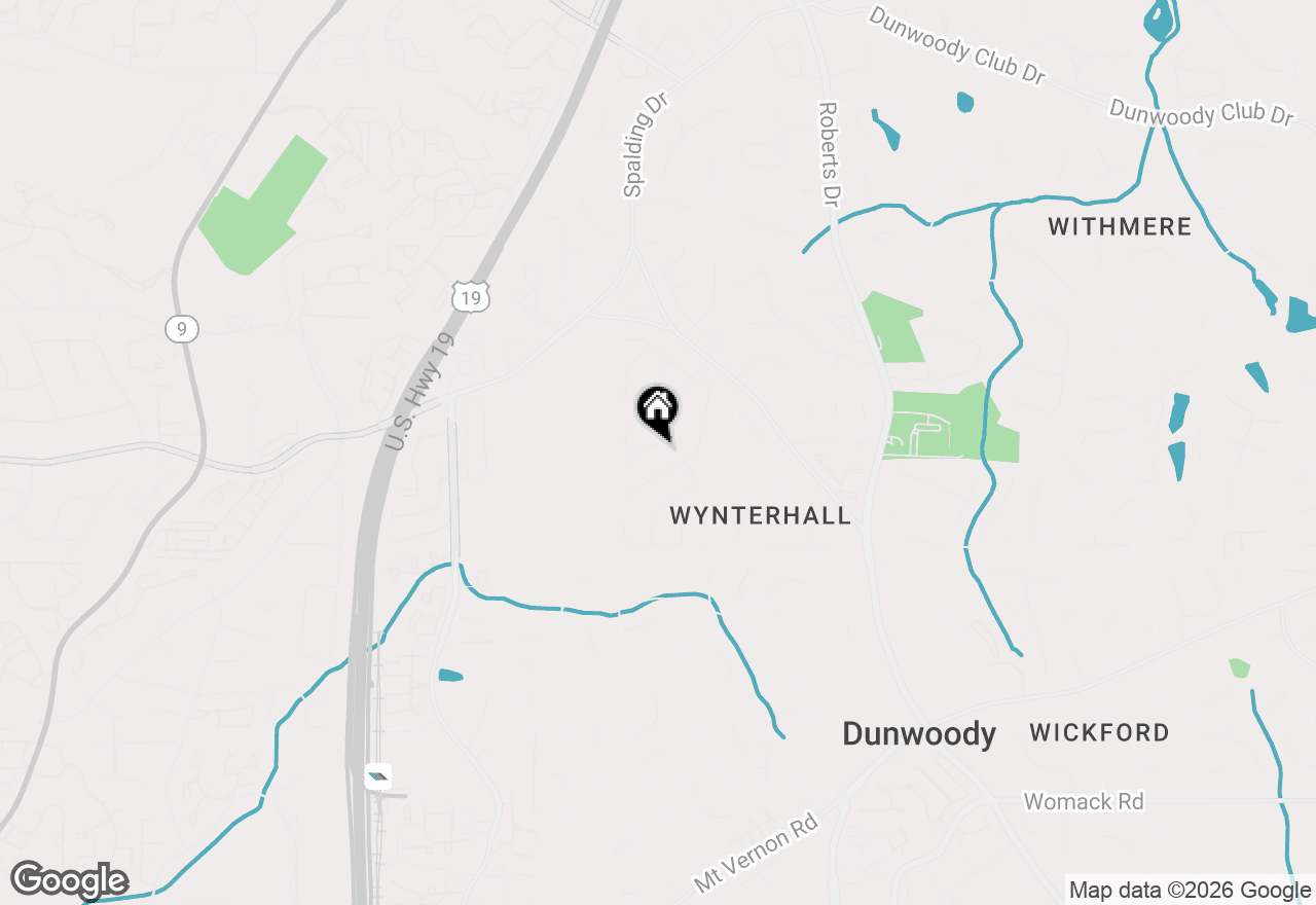 Map of 5305 Redfield Road, Atlanta, GA 30338