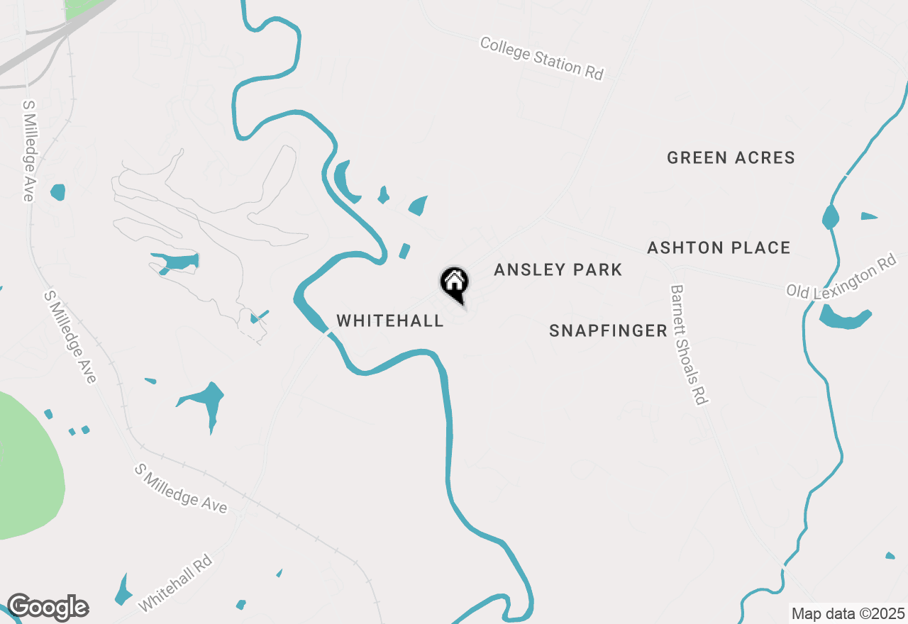 Map of 276 Oconee River Circle, Athens, GA 30605