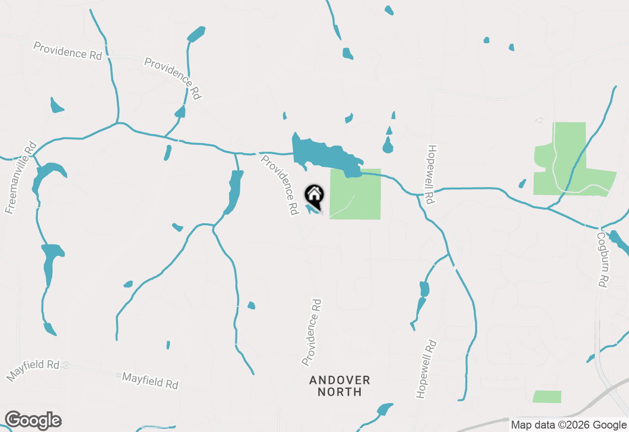 Map of 13370 Providence Park Drive, Milton, GA 30009