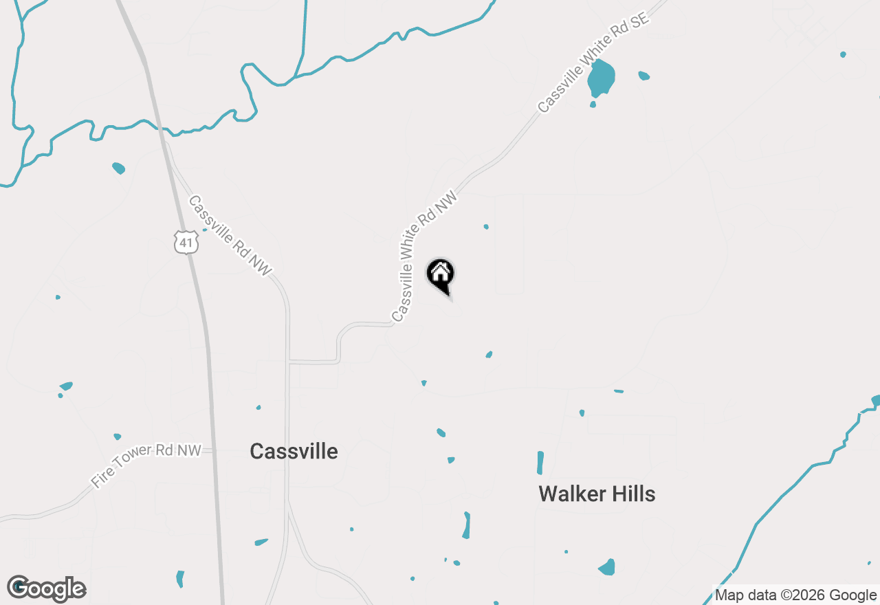 Map of 19 Wexford Circle, Cartersville, GA 30121