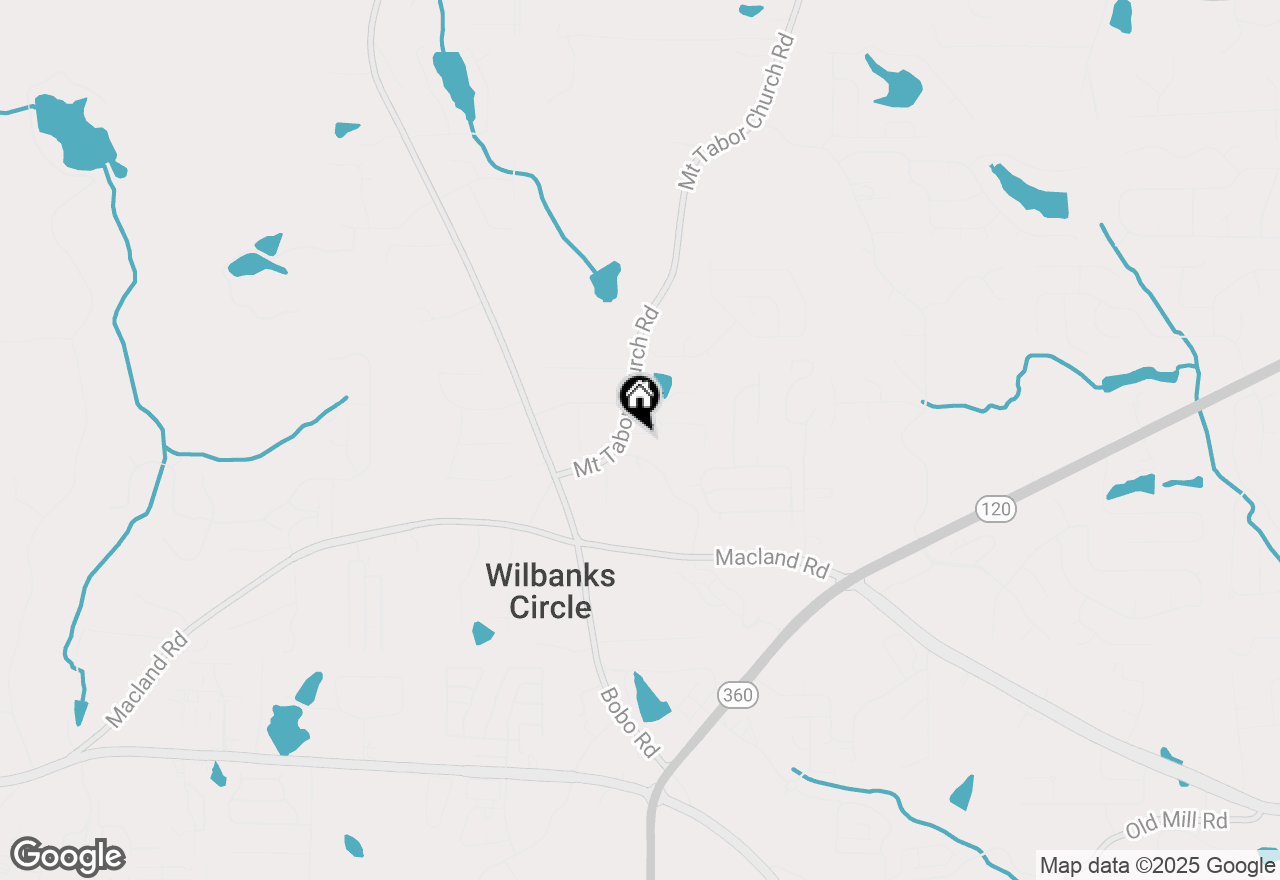 Map of 36 Spanish Trails Way, Dallas, GA 30157