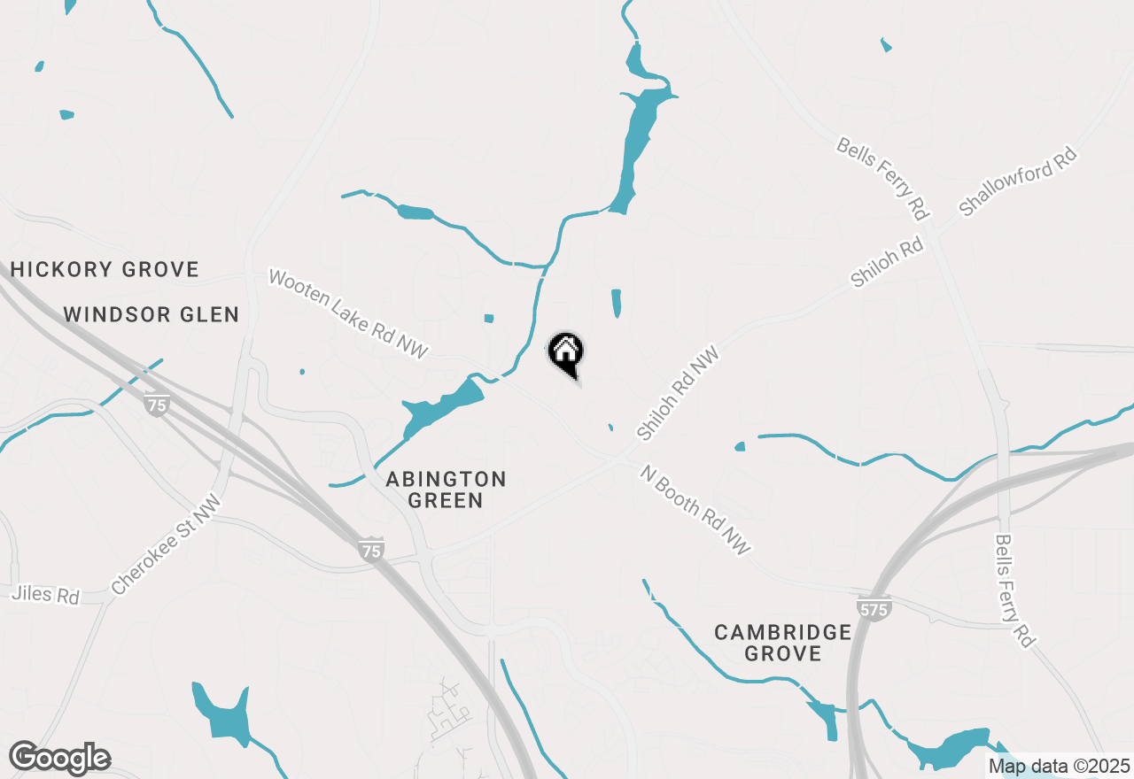 Map of 4230 Braden Lane Nw, Kennesaw, GA 30144