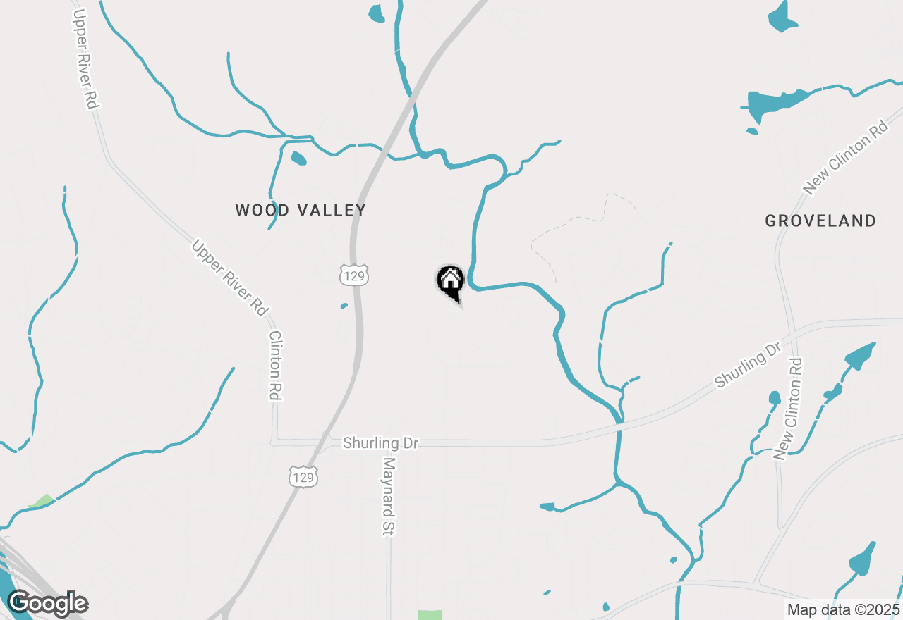 Map of 1880 Kitchens Road, Macon, GA 31211