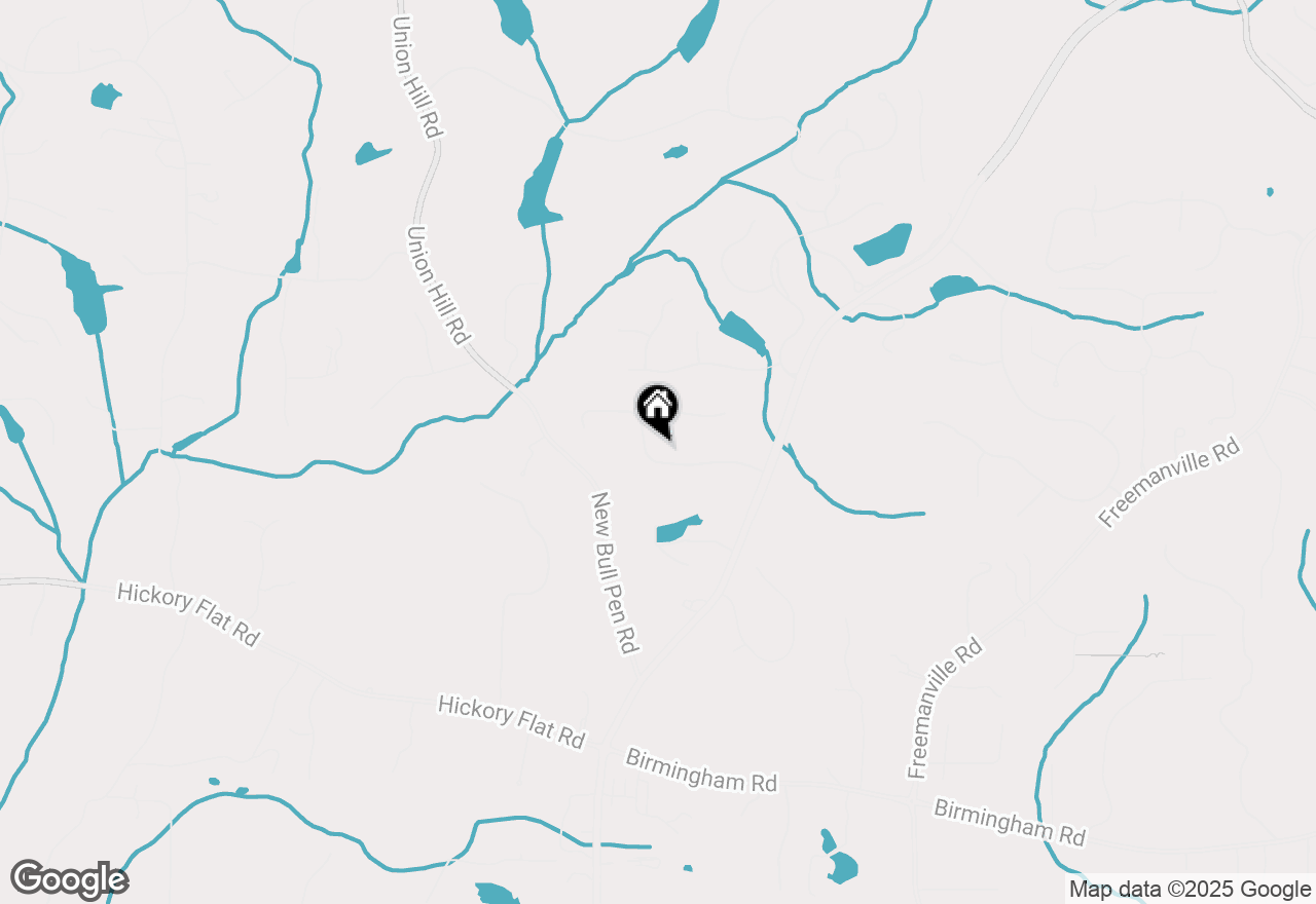 Map of 10210 Cedar Ridge Drive, Milton, GA 30004