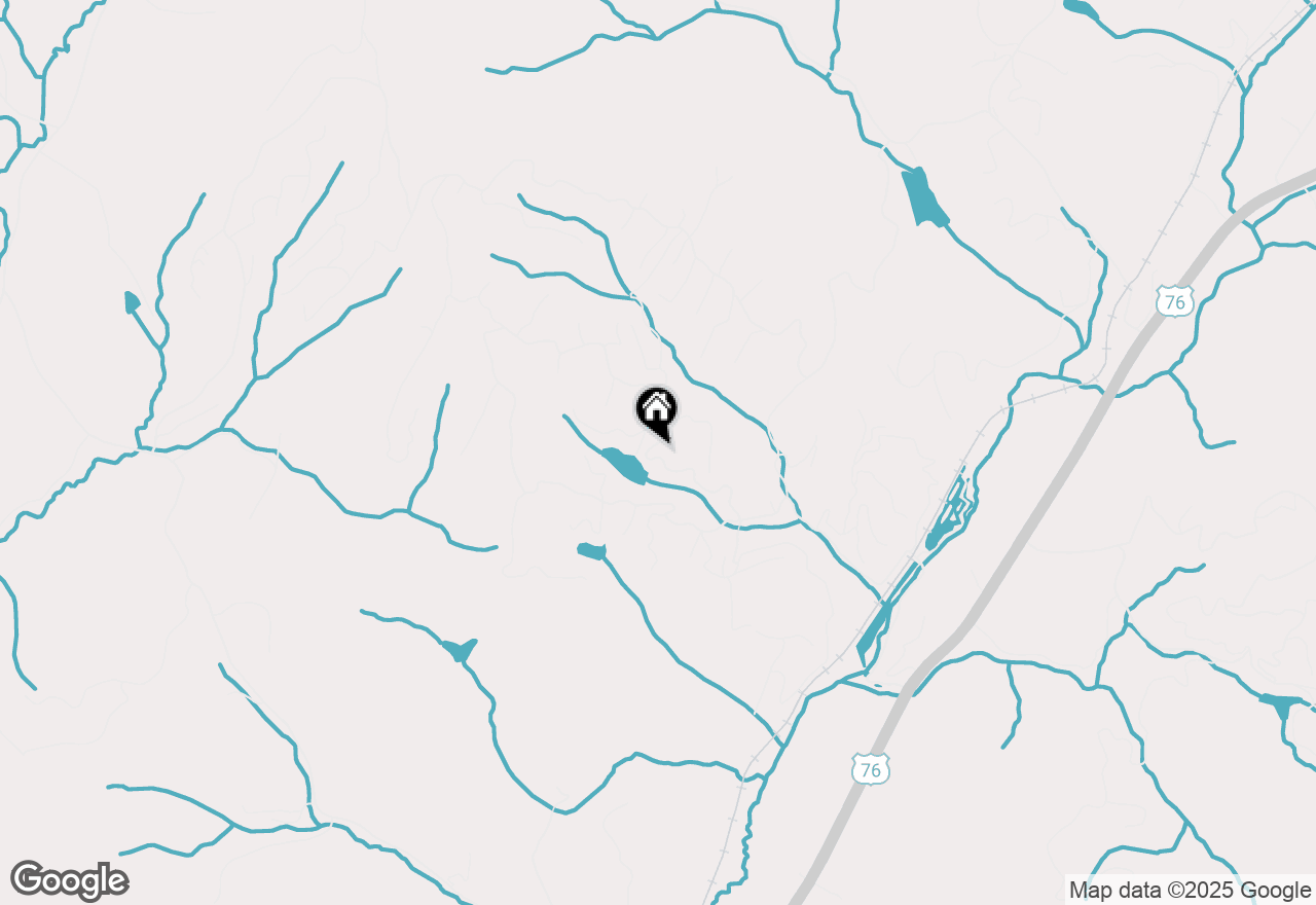 Map of 348 Cherry Lake Drive, Blue Ridge, GA 30513