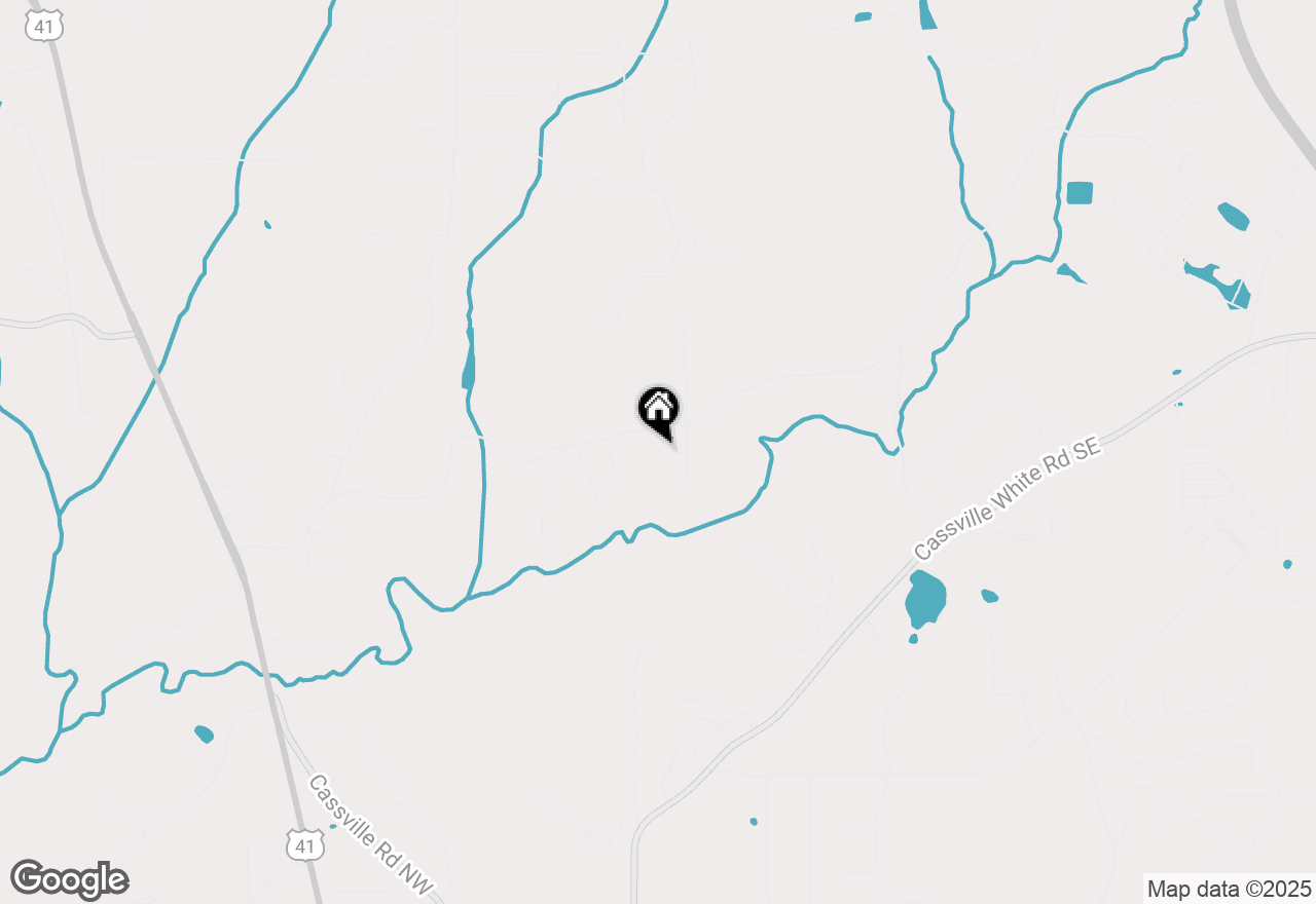Map of 58 Shotgun Road Nw, Cartersville, GA 30121
