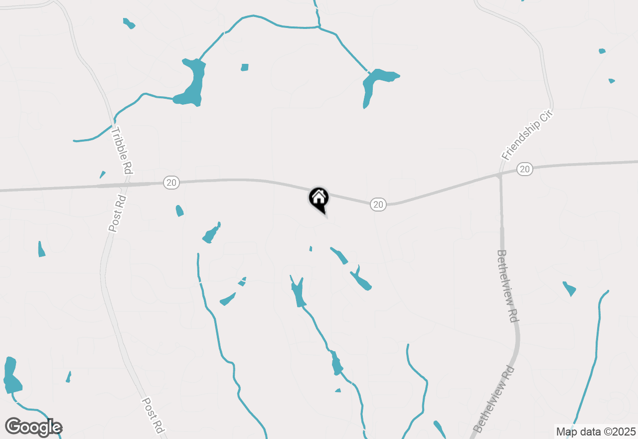 Map of 4415 Aaronmoor Lane, Cumming, GA 30040