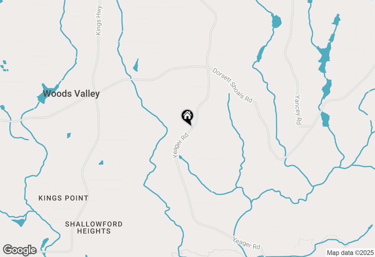 Map of 4791 Yeager Road, Douglasville, GA 30135