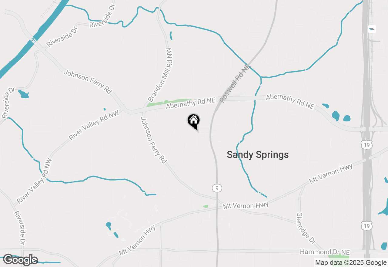 Map of 6505 Whispering Lane, Atlanta, GA 30328