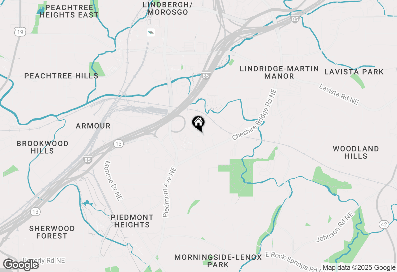 Map of 2057 Telfair Circle Ne, Atlanta, GA 30324