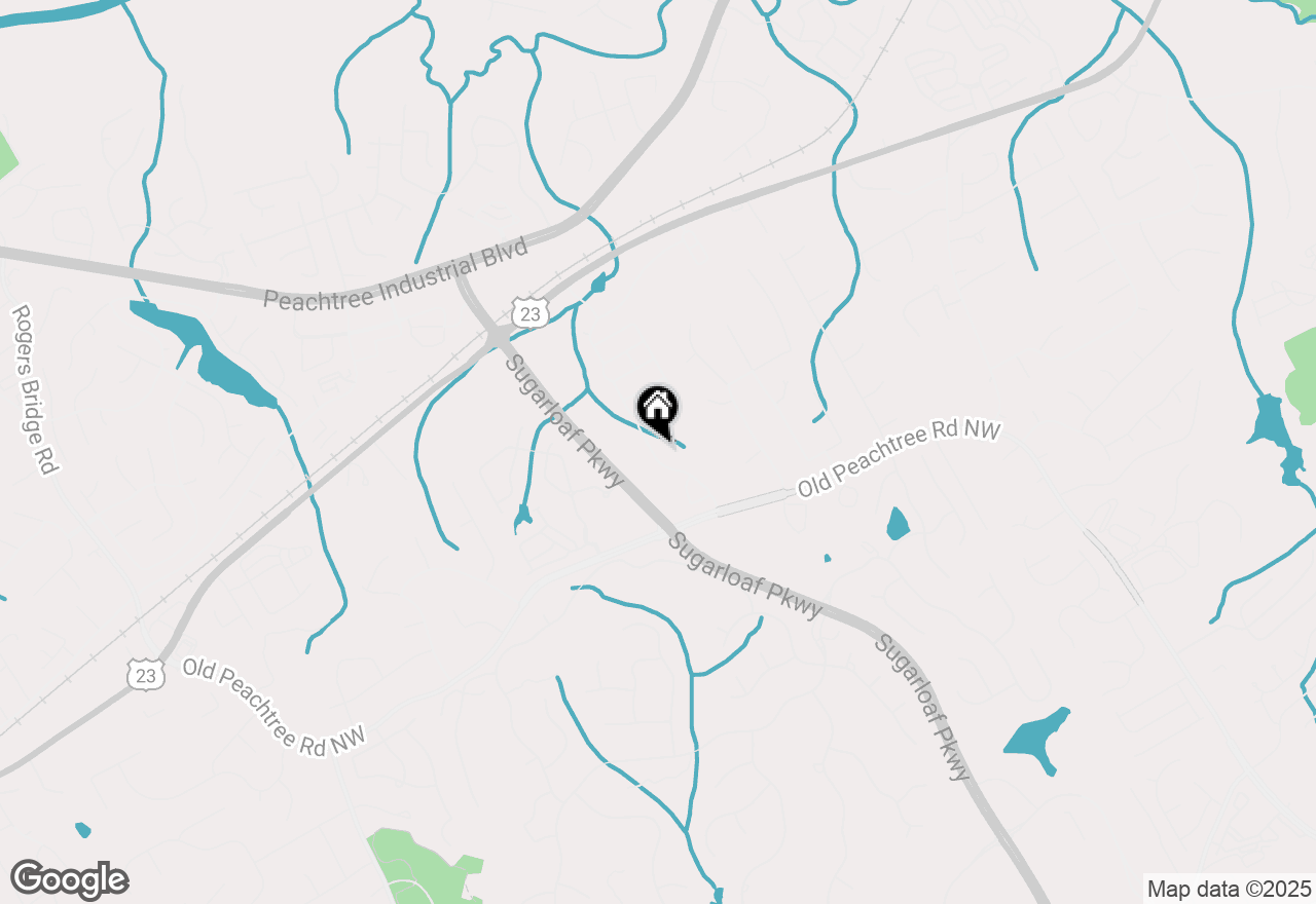 Map of 3483 Stoneham Drive, Duluth, GA 30097