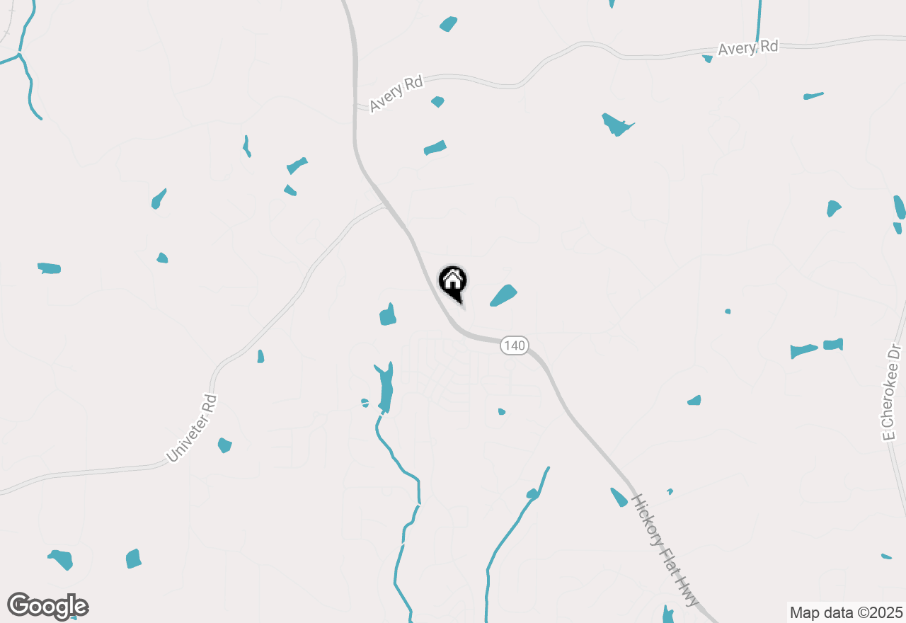 Map of 305 Knights Court, Canton, GA 30115